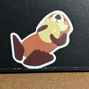 SEA OTTER STICKER